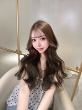 ミヨン 京橋店(miyon) 【miyon】韓国レイヤーカット×暗髪カラー×髪質改善