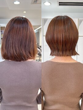 メルバイグラフ 梅田(mel by GRAFF) イメチェン!!外はねボブ