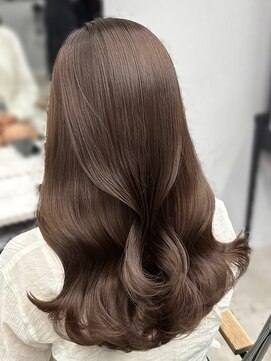フォンズ(FONS) 上品韓国ヘアミルクティーベージュ