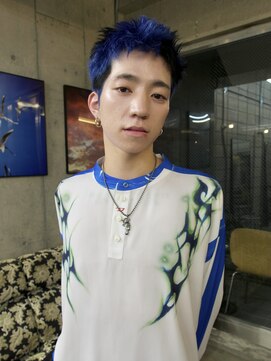 イェン(Yen.) アクティブショート　スパイキーヘア　チャコールグレー