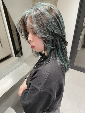 ソル 栄矢場町(SOL) ハイライトカラー/デザインカラー/フェイスフレーミング