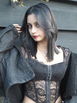 アットティー 金沢八景(at tee...)&nbsp;Curtain bang×Blue black