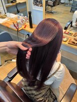 アン ブリーチ(UN BLEACH)&nbsp;【ダブルカラー】ボルドーレッド