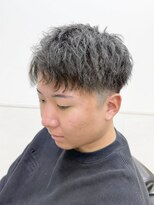 ヨシザワインク プレミアム 築地店(YOSHIZAWA Inc. PREMIUM)&nbsp;ツイスパカジュアルショートアップバングフェード