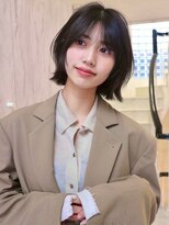 サイン 韓国ボブ 渋谷(SIGN) 韓国ボブレイヤーボブ渋谷タッセルボブお洒落なレイヤーカット