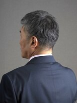 ビーダンディー(Bee dandy)&nbsp;イケオジショート 白髪インテリジェンスグレイヘア オールバック