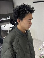 レガシー(REGASEA)&nbsp;スパイキーショート ピンパーマ アクティブショート 