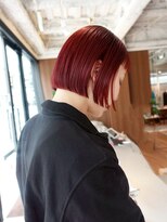 ユルクメゾンシティ 名古屋(JURK MAISON CITY) 名古屋/ミルクティーブロンド/ダークブルー/デジタルパーマ