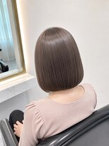 レオネ 梅田 中津店(Leone) 梅田/中津 髪質改善 大人可愛いツヤボブ