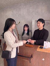 『お会計』ーカード払いもOK！ー