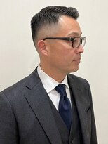 ヨシザワインク プレミアム 横浜 桜木町店(YOSHIZAWA Inc. PREMIUM)&nbsp;ツーブロックスキンフェード爽やかバーバースタイル刈り上げ