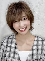 タヤ 駒沢店(taya)&nbsp;大人ショートウルフ×ナチュラルブラウン