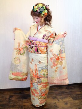 フランベアー(Franc Bear) 【ラビッシュポー】振袖No.7【フランベアー】