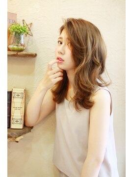 トヌコア ルア 下北沢店(TONUKOA RUA) 『TonukoaRua』大人かわいい横揺れウェーブなミディ☆