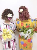 浴衣着付け
