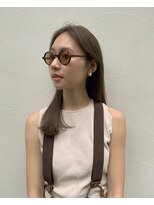 シキ 渋谷(siki) 【siki】くすみベージュロング(原宿/表参道)