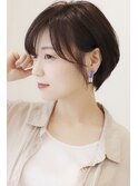 【I.】30代40代のためのシンプルで可愛いショートボブスタイル！