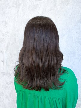 デミヘアー(Demi hair) URUGAMI髪質改善×ミルクティーベージュ