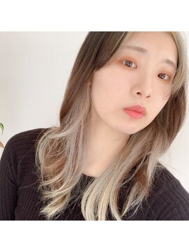 シャラク 佐野店(sharaku) ロング/インナーデザイン/デザインカラー