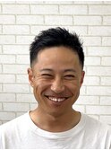 ベリーショート×刈上げ