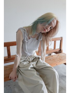 トレンチ(TRENCH) 《おつじ》ケアブリーチ デザインカラー トリートメント