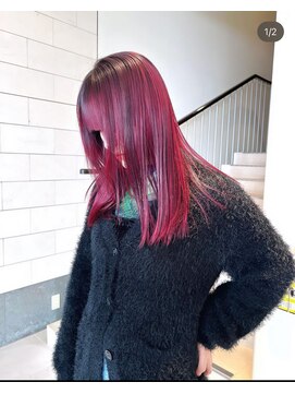 クラメールパリ 福岡(Kraemer Paris) くびレイヤーエモージュデザインカラーシルキーベージュミディ