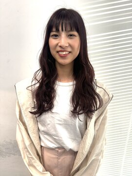 ロフト プロデュースドバイウシワカマル(loft produced by ushiwakamaru) ダークカラー×ウェーブ巻き