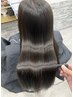 【髪質改善】ケアストレート+カット+選べるトリートメント ¥15000