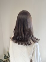 ラヴィン(LOVIN’)&nbsp;グレージュ/ミディアム/透明感カラー