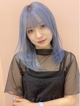 ミテ ナゴヤ(mite nagoya) ブルーカラー / レイヤーカット