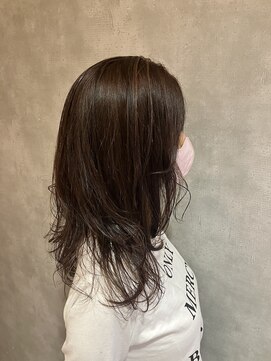 ヘアースペースブルームエア HAIR SPACE BLOOM Ea 白髪ぼかしハイライトカラー