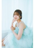 大人可愛いツインお団子/梅田ヘアセット