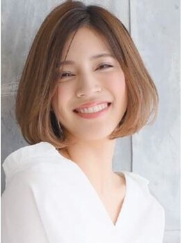 《大人可愛いを叶える》話題の透明感カラーもお任せ◎旬のうる艶カラーでトレンドスタイルにイメチェンも♪