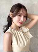 ＊20代30代40代◎小顔シースルー2wayバング顔まわりカット新宿