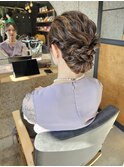 【札幌円山】ヘアセット/アップヘア/結婚式/お呼ばれヘア