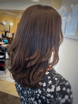 アントワープトーキョー(antwerp TOKYO) 40代50代コテ巻きワンカールで仕上げる大人レイヤー白髪染め