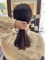 ビール 今泉店(BEER)&nbsp;【BEER 山崎雄太朗】結んでも可愛い縮毛矯正/ストカール