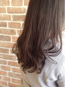 ラ ミュウ バイ ディーアンドティー(LA MIU by D&T) ショコラベージュ×フランジウェーブ×メルティカラー