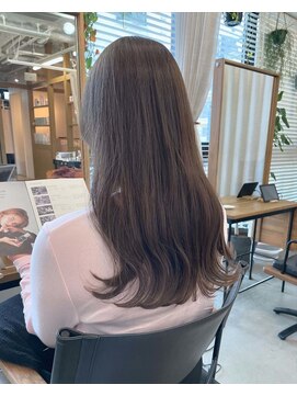 レル(lelu) イメチェン/ホワイトブロンド/外ハネボブ/美髪/勾当台