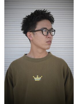 ジーン カットクラブ(GENE CUTCLUB) 刈り上げスパイキーショート