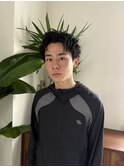 メンズカット/スパイキーショート