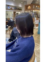 メルティカラー似合わせカットウェーブミディアム縮毛矯正