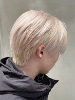 ロンドオム 池袋(Lond Homme)&nbsp;men's/メンズ/メンズカット/ブリーチ/センターパート/池袋