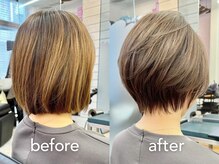 【白髪でお悩みの方】白髪ぼかしハイライト【デザイン】