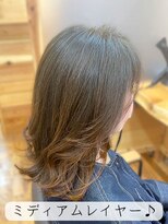 ハース(HEARTH)&nbsp;ミディアムレイヤー♪