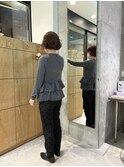 おかわりボブパーマ