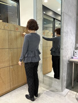 ミリ(milli Produce by ITAKURA) おかわりボブパーマ