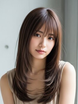 クセやうねりを抑え美しい艶髪に♪ダメージを最小限に抑えた施術で、思わず触れたくなる美髪を実現＊
