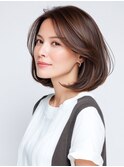 クラゲヘアー/小顔/ココアベージュ/オリーブグレー/川西