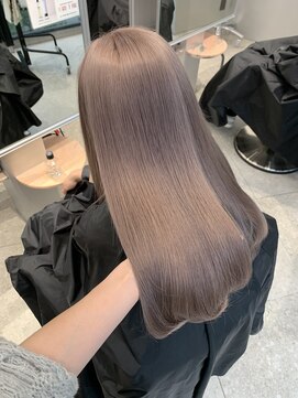 ペレ アネックス 大阪梅田茶屋町店(PELE ANNEX) 黒髪/クラゲヘアー/オリーブグレー/小顔/ココアベージュ/梅田